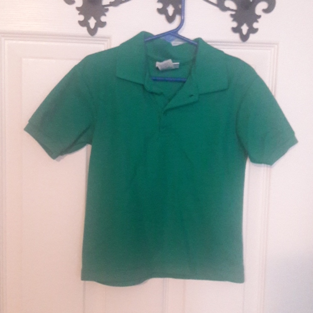 Green Polo size 6